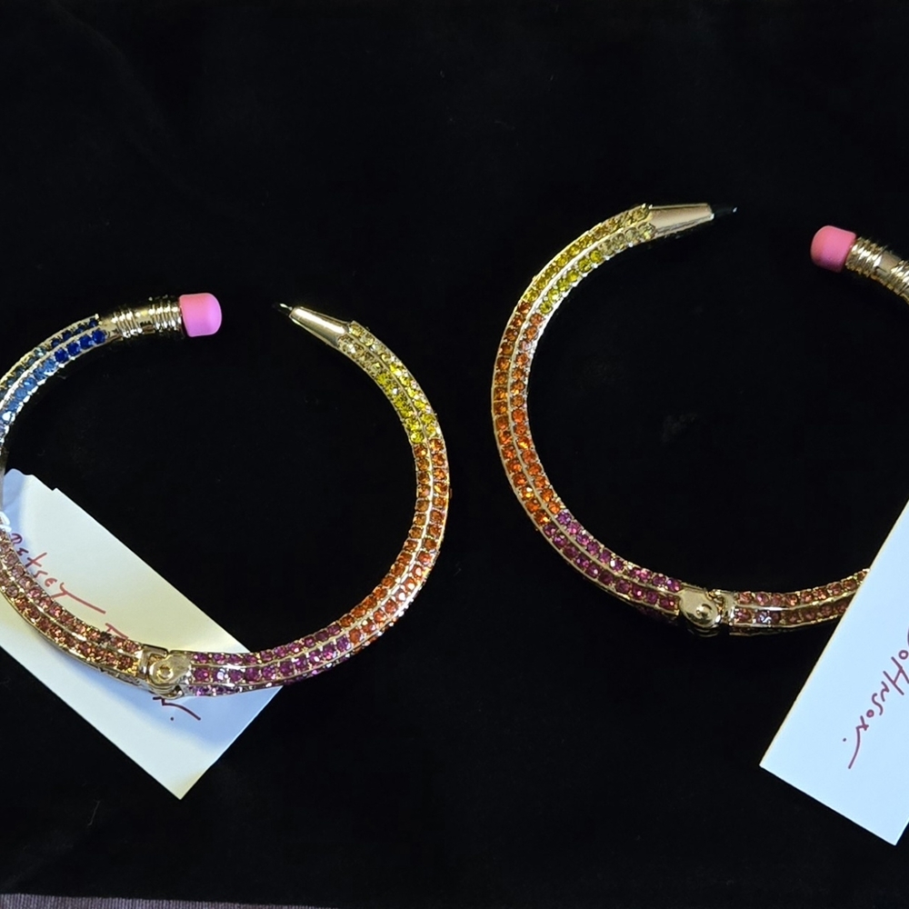 Betsey Johnson Multicolor Crystal Bracelets